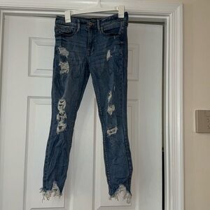 Express Mid Rise Ankle Legging Jean